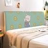 Juego de funda de cama con dibujos animados, todo incluido, elástica, para el respaldo de la cama, universal para las cuatro estaciones, con protección antipolvo, extraíble y lavable.
