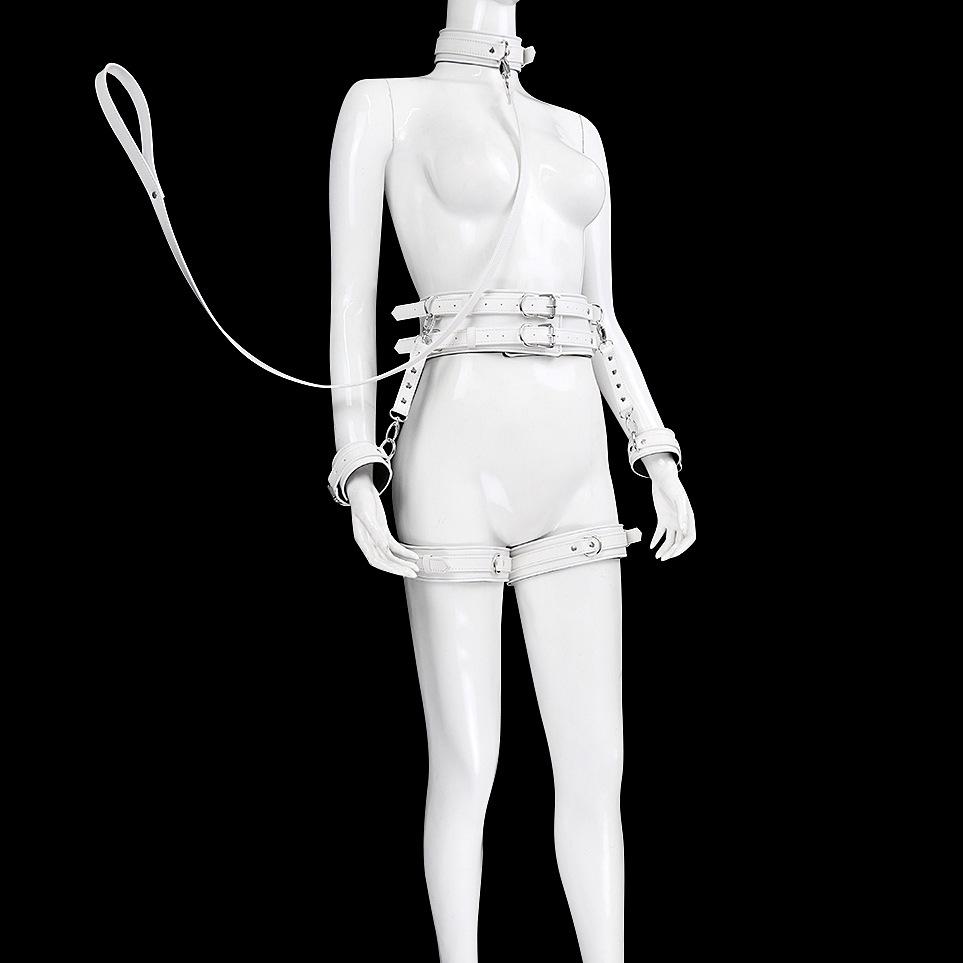 皮革5件套 白色挂钩