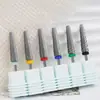 Pre-Procesamiento Eliminación de Piel Muerta Extra Largo Cinco en Uno Acero de Tungsteno Eliminación de Uñas y Taladro Manicura Cabezal Pulidor de Acero de Tungsteno Herramienta para Uñas