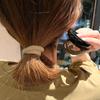 5 piezas de goma para mujer, cuerda elástica para la cabeza, duradera, popular en Internet, simple y elegante, anillo para el cabello sin costuras