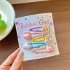 Pinzas para el pelo de niños de colores dulces, estilo japonés y coreano, con flores de dibujos animados de colores, pinzas para flequillo lateral para niñas y pasadores para bebés, accesorios para el pelo