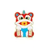 Broche de Panda Estilo Chino Año Nuevo, Pin de Panda de Buena Suerte y Prosperidad, Regalo de Año Nuevo, Accesorios para Traje, Fuente de Suministro