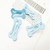Mini horquillas pequeñas de estilo coreano para niña, con forma de hueso, con clip lateral, de color BB, para flequillo