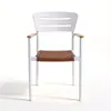 Silla de Ratán Silla de Respaldo para Ocio en el Patio Silla Tejida de Ratán para Balcón Exterior Muebles Tejidos de Ratán Grandes y Planos para Terraza de Villa