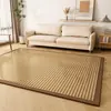 Tapete de Rattan de Gelo Real com Camadas de Esponja, Colchão Multifuncional de Rattan de Gelo, Tapete Tatami de Verão, Tapete Refrescante, Tapete de Chão, Almofada Refrescante Mágica