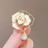 Broches de Alta Gama Transfronterizos para Hombres y Mujeres, Pines de Mariposa Antiexposición, Diseño de Nicho, Broches Antiexposición de Nuevo Estilo