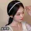 Super Faixa de Cabelo Trançada Floral Fada para Mulheres, de Alta Qualidade, Faixa de Cabelo da Moda, Headband, Lenço de Seda, Elástico de Cabelo, Acessório de Cabelo de Fita