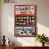 Pizarra Magnética Xiuaidi Tres en Uno de Corcho con Pizarra Negra, Tablero de Exhibición Creativo para Montar en la Pared para Imanes de Refrigerador Transfronterizos de Amazon
