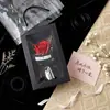Mini Ramo de Flores de Bolsillo con Rosas, Girasoles, Flores Preservadas, Flores Artificiales, Caja de Regalo, Decoración de Regalo de Cumpleaños