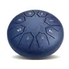 Exclusivo Transfronterizo Tambor Etéreo de 6 Pulgadas y 8/11 Tonos Instrumento de Percusión Llave C Tambor de Mano Tambor Wangyou Tambor de Lengua de Acero Tambor Etéreo