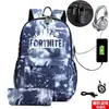 Mochila periférica de juego Roblox para hombre, mochila con carga USB, bolsa para computadora de gran capacidad, entrega de una sola pieza, venta al por mayor