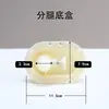 Conector de Base para Manequim de Meio Corpo Suporte Acessórios de Loja de Roupas Tubo de Manequim Plástico Fivela Ajustável Acessórios