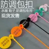 Bolsa Desechable Antifalsificación, Antirrobo, Antimanipulación con Hebilla, Etiqueta de Ropa, Amarre de Plástico, Etiqueta, Sello de Paquete Antimanipulación, Sello de Plástico