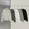 Sudadera Esencial Estilo Americano High Street para Hombre y Mujer, Marca de Moda Casual Otoño e Invierno para Parejas, Suéter Pulóver Casual de Cuello Redondo