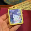 Promoção Quente Xizang Nepalesa Pintada à Mão Pura Thangka Raposa de Nove Caudas Núcleo de Cartão 4x5