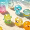 Micro-paisagem criativa tema oceano polvo figuras fofas decorações DIY acessórios de saco surpresa mini enfeites de mesa