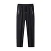 Nuevos pantalones rectos casuales de deporte para exteriores con estampado de seda de hielo para hombres y mujeres, transpirables, de secado rápido, ligeros, pantalones de verano de moda
