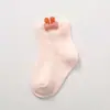 Calcetines de bebé verano finos transpirables de malla calcetines de tubo corto para bebé dibujos animados al por mayor 0-6 meses 1-3 años