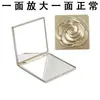 Espejo Plegable Pequeño de Rosa para Niñas, Espejo de Bolsillo Portátil, Espejo Cuadrado Mini de Alto Valor, Espejo de Maquillaje Plegable de Doble Cara con Aumento