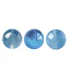 Cuentas sueltas de aguamarina azul hielo natural 7A para pulseras y collares de bisutería, accesorios de cristal azul con múltiples cuentas