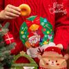 [10 Piezas/Paquete] Dropshipping Guirnalda Bolsa de Navidad Bolsa de Dulces de Nochebuena Bolsa de Manzana Bolso de Mano Regalo