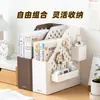 Suporte de Livro Porta-Documentos Suporte de Mesa para Livros Prateleira Rack de Armazenamento de Escritório Estante de Livros Lateral Móvel ins Suporte Simples para Papelaria