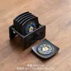 Novos Porta-Copos Esmaltados Estilo Chinês para Uso Doméstico, Antiderrapantes e Isolantes Térmicos, Conjunto de Seis, Atacado