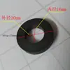 Porta Telescópica Elétrica Acessórios Universais de Plástico Deslizador Garfo Manga Resistente ao Desgaste Grampo de Fio de Borracha Tampa Fixa para Mangueira Junta Tampa da Roda