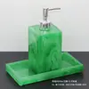 Kit de artículos de tocador de baño europeo para hotel Baño de habitación modelo Adornos de baño Botella de desinfectante de manos Botella de loción Juego de bandeja