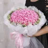 Vendas Diretas de Fábrica 99 Rosas Simuladas Buquê de Flores de Sabão Flor de Sabão 520 Dia dos Namorados Chinês Presente Atacado