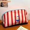 Bolsa de Cosméticos Fofa para Lingerie, Bolsa de Cosméticos para Lingerie e Meias, Essencial Portátil Três em Um para Viagem de Negócios