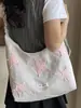 Bolsa Transversal Estilosa Estilo Coreano de Nicho Estrela Nova Primavera Bolsa de Ombro Portátil Bolsa Tote de Grande Capacidade