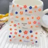 Série Duyuer Adesivos de Unha Populares Estilo Influenciador Realista com Suporte Adesivo para Decoração de Unhas DIY