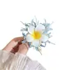 Presilha de Cabelo Infantil Flor Estrela do Mar Tema Oceano para Meninas, Grampo Pinça para Franja Lateral com Atmosfera de Fada Costeira para Fotos
