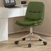 Silla de Maquillaje de Lujo Ligero, Taburete Tocador de Dormitorio, Taburete de Mesa Tocador Pequeño Apartamento Hogar Minimalista Moderno, Silla de Madera Maciza con Respaldo