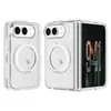 Adecuado para Funda de Teléfono Plegable iPhone 18 Duo, Funda Protectora Transparente Magnética Plegable 18Duo