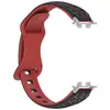 Adecuado para Huawei Band 11/11Pro Estampado de Leopardo Huawei Band11Pro Estampado de Leopardo Hebilla de Mariposa Correa de Dos Colores