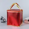 Bolsa Aislante Plegable para Pastel de Cumpleaños Engrosada Especial para Entrega y Comida para Llevar Bolsa de Hielo Especial Bolsa Refrigerada Impermeable Papel de Aluminio Bolsa de Almacenamiento en Frío