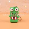 Cartoon PVC tridimensional de borracha macia chaveiro 3D silicone carro chave pingente escola lembrança pingente personalizado