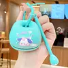 Chaveiro Brinquedo Peixe de Madeira para Alívio de Estresse Desenho Animado Decoração de Mesa de Escritório Brinquedo Infantil Pingente de Mochila