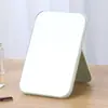 Espejo de maquillaje plegable estilo nórdico espejo pequeño de escritorio para dormitorio de estudiante espejo de tocador plegable portátil al por mayor