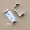 Abrazadera de Hebilla de Anillo de Retención Metálico Soporte Elástico Caja de Control Externa Panel Inferior Asiento de Montaje Hebilla de Bloqueo Cierre a Presión Junta