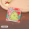 Serie Navideña Notas Adhesivas de Dibujos Animados Bloc de Notas Adhesivas Pegatina para Notas Nota de Mensaje Pegatina N Veces Regalo para Estudiantes