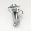 Clips para Rejilla de Acero Galvanizado, Abrazaderas de Instalación de Rejilla en Forma de M, Sujetadores de Acero Inoxidable en Forma de C, Abrazaderas de Fijación para Placas de Rejilla