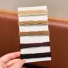 Elástico de Cabelo de Ponytail Alta Elasticidade para Meninas 2025 Novo Aluno Corda de Cabelo Espessa com Boa Elasticidade para Meninas Que Não Machuca a Corda do Cabelo