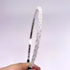 Venta Caliente Transfronteriza Hecho a Mano Cuentas de Arroz Hilo de Pescar Tejido Diadema Explosiva de Giro Alto Grado Diadema Simple Moda Accesorios para Lavar la Cara