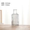 Francês retro em relevo pequeno vaso decoração aromaterapia vaso da sala de estar ins estilo vaso de vidro transparente alto sentido