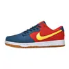 Zapatos para Hombre Aj Putian Dunk Rojo y Azul Yin Yang Conjunto Sb Tenis de Pareja Aj1 Caña Baja Zapatos para Mujer Tenis para Correr
