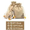 Vendas Diretas da Fábrica Bolsa Lótus Bolsa de Armazenamento Bolsa de Joias Cordão Aba Bolso Calças Bolsa de Linho de Algodão Puro Bolsa de Brinquedos Bolsa de Contas de Prato Personalização