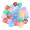 Cuentas Acrílicas de Agujero Grande de 13 mm Cuentas de Agujero Grande Coloridas Pulsera de Cuentas DIY Accesorios de Joyería Cuentas Redondas Cuentas Sueltas